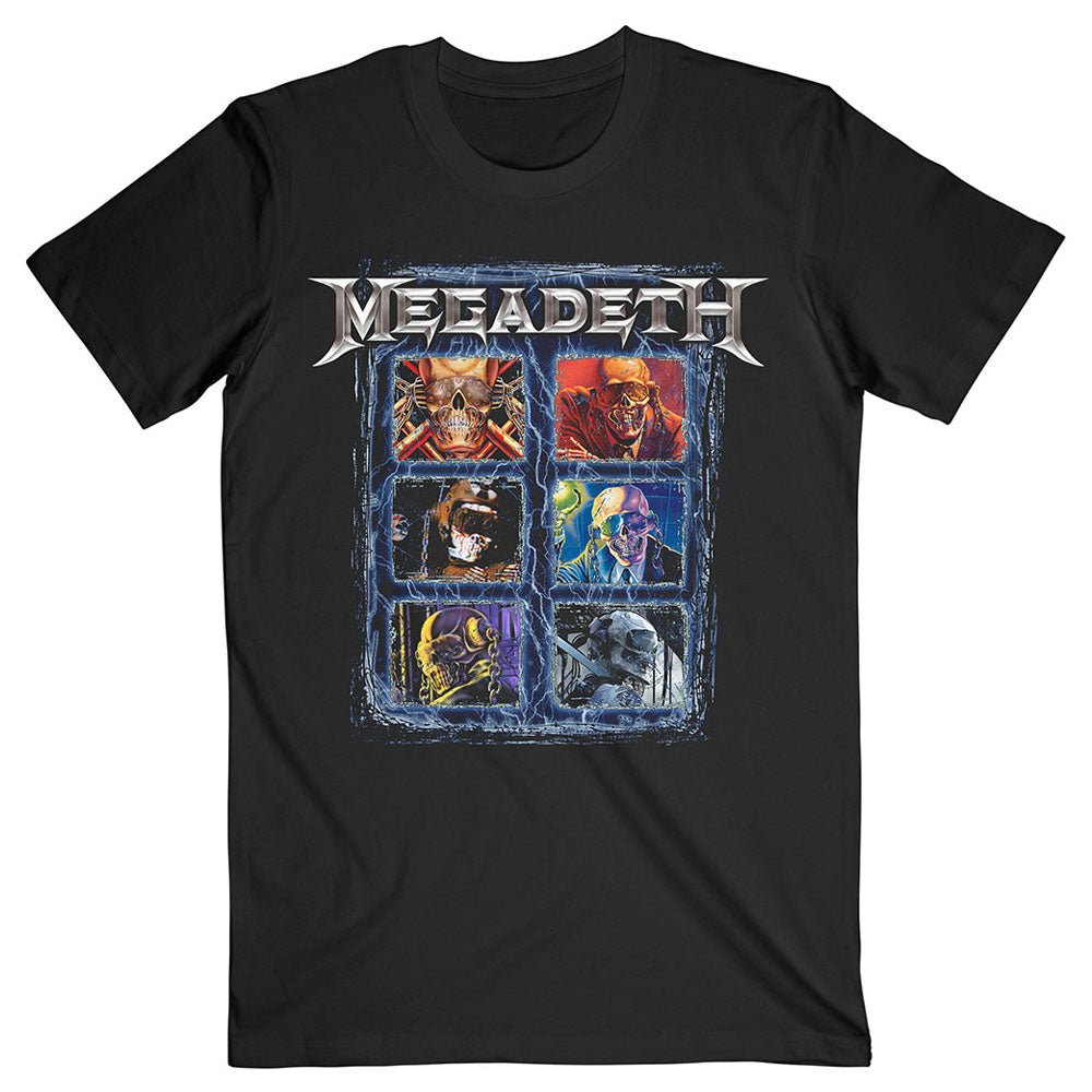 MEGADETH メガデス (デビュー 40周年 ) - Vic Head Grid / Tシャツ / メンズ - PGS